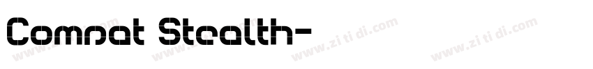 Comsat Stealth字体转换